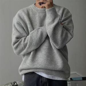 Vente en gros Pull à col rond personnalisé pour hommes Sweatshirts légers à coupe ajustée Pull en tricot à porter décontracté ou habillé - Product Image 5
