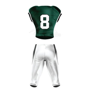 Uniforme de fútbol americano de secado rápido de talla grande fabricado en Pakistán para ropa deportiva de equipo - Product Image 2
