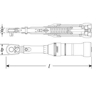 Destornillador de Torque Hazet con Puntas para Fijación y Seguridad - Product Image 2