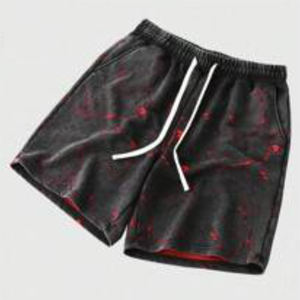 Conjunto de Dos Piezas Personalizado para Hombre, 100% Algodón Ecológico, Camiseta y Pantalones Cortos con Estampado Gráfico Colorido, Atuendo Informal de Verano para la Calle - Product Image 2