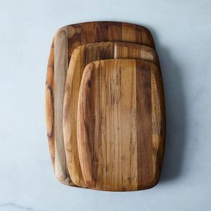 เขียงไม้อะคาเซียพร้อมที่จับทนทานใช้ทำจากไม้พายเสิร์ฟแบบพรีเมียม - Product Image 1