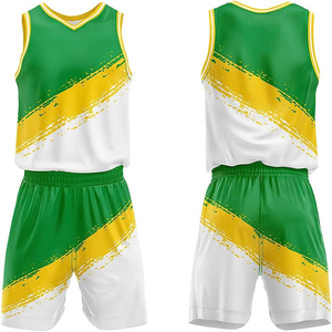 2024 personnalisé imprimé Polyester basket-ball Sport Kit hommes enfants maillots sans manches amples uniformes respirants avec techniques imprimées - Product Image 3