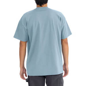 เสื้อยืดโอเวอร์ไซส์แบบเรียบสำหรับผู้ชายและผู้หญิง ผ้าฝ้ายคอมบ์ 100% เสื้อยืด 250 ตัว - Product Image 3