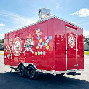 Camión <span class=keywords><strong>de</strong></span> Comida Rápida y Restaurante Móvil Totalmente Equipados, Carrito para Venta Ambulante <span class=keywords><strong>de</strong></span> Helados, Café, Té <span class=keywords><strong>de</strong></span> Burbujas, Hamburguesas, Pizza y Palomitas - Product Image 4