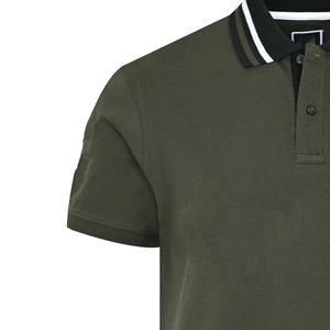 Nueva Venta caliente al por mayor de alta calidad personalizado impreso transpirable de punto de algodón Slim Fit hombres para camisas - Product Image 3