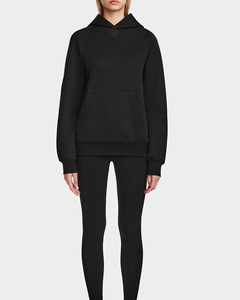 Wholesale Mens & Women <b>Black</b> <b>Zip</b>-<b>Up</b> <b>Hoodie</b> Premium Cotton-Polyester Adjustable Hood Zipper Pocket Athleisure & Casual Streetwear - Product Image 5