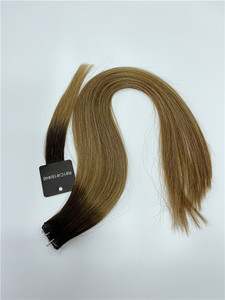 Cheveux Remy russes doublement étirés de qualité salon, teints, invisibles, à pointes épaisses, pour extensions capillaires – Vente chaude, personnalisables - Product Image 6