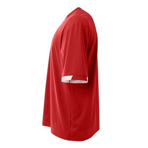 Maillot de baseball à manches courtes, léger, respirant et à séchage rapide, personnalisable avec logo, grandes tailles, vente chaude - Product Image 3