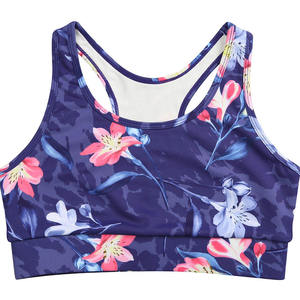 Nueva llegada Sujetador deportivo elástico para mujer Sublimación de secado rápido Fitness Gym Wear Sujetador transpirable para correr a un precio - Product Image 1