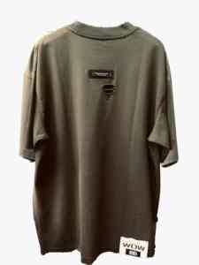 Camiseta vintage personalizada con lavado ácido para hombre, 100% algodón, peso pesado, desgastado, de gran tamaño, logotipo personalizado, ropa de calle en blanco, camiseta - Product Image 5