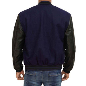 2025 dernière conception sans couture varsité veste durable Bomber veste Letterman College grande taille Baseball Varsity vestes ODM - Product Image 4