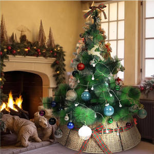 Hot Trend Natural Seagrass Woven <b>Christmas</b> <b>Tree</b> Collar Folding <b>Wicker</b> Natural Woven Rustic <b>Christmas</b> <b>Tree</b> <b>Skirt</b> - Product Image 5
