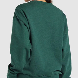 Sudadera de Mujer de Manga Larga de Algodón con Logotipo Personalizado de Alta Calidad, Transpirable, Sostenible, Informal, Lisa - Product Image 2