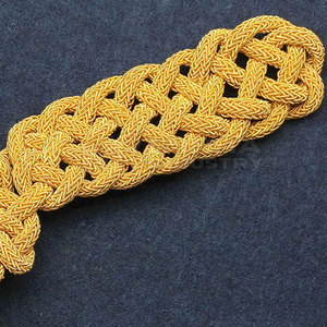 Haute qualité 100% soie et coton Aiguillette cordon d'épaule cordons Aiguillette personnalisables pour une utilisation en extérieur - Product Image 4
