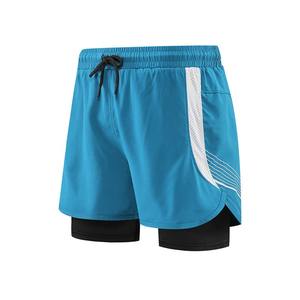 Custom Men's Quick Dry Breathable Anti-UV Eco-Friendly Tie Dyed Sports <b>Gym</b> <b>Shorts</b> Drawstring Solid Pattern Running Training - Product Image 1