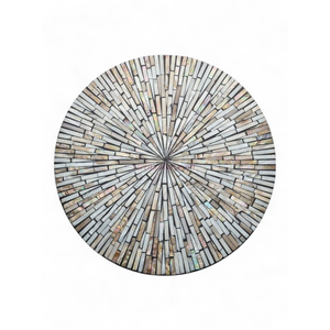 Manteles Individuales Ecológicos de Nácar Gris para Comedor y Decoración Sencilla - Product Image 1