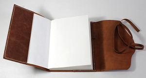 High Quality Custom A5 Soft <b>Cover</b> Leather Notebook Vintage Planner Journal For Travelers Wholesale Notebooks - Product Image 5