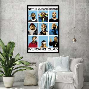 Póster de lona del Wu-Tang Clan con la marca Wu-Tang - Product Image 1
