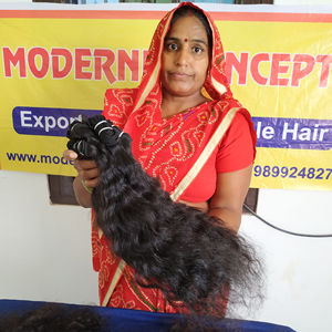 Vente en gros de paquets bouclés de vague profonde crépue naturelle de 8 pouces extensions indiennes vietnamiennes vierges brutes sans vague profonde chimique en vrac - Product Image 4