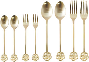 Best Quality Luxurious <b>Gold</b> <b>Cutlery</b> Set For Wedding Hotel and Restaurant Use From India - Product Image 4