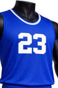 Conjunto de Camiseta y Pantalones Cortos de Baloncesto Personalizados, Uniforme de Equipo Sublimado Azul Rey, Ropa Deportiva Transpirable de Secado Rápido - Product Image 4
