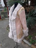 Belle femmes longue veste Suzani brodé veste dames léger toile flambant neuf Boho hiver Designer avant Suzani