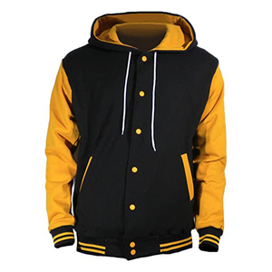 Top Trending High Quality College Lettermen Varsity Jacket Baseball Streetwear Chaquetas casuales para hombres Logotipo personalizado - Product Image 3