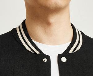 OEM personalizado en blanco Letterman Varsity chaquetas/venta al por mayor de béisbol Varsity chaqueta mangas de cuero real - Product Image 6