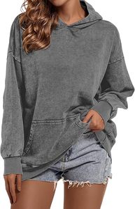 2025 Color personalizado 500GSM 100% algodón polar ácido lavado sudaderas con capucha Boxy Fit estilo Vintage bordado desgastado para Puff estampado otoño - Product Image 3