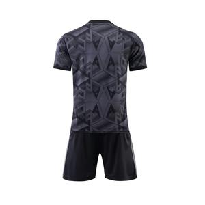 La mejor ropa de entrenamiento deportivo para hombres y niños, kits de fútbol azul, uniformes sin insignia de logotipo, camisa transpirable para juegos y deportes - Product Image 5