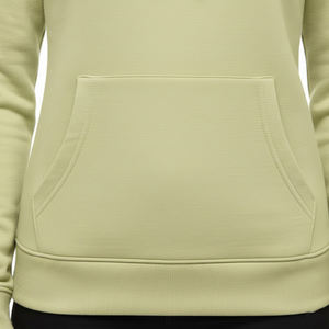 Sudadera con capucha amarilla paja personalizada, unisex, de corte holgado, de felpa francesa gruesa, al por mayor, estilo streetwear, sin estampado, tipo pullover. - Product Image 5