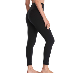 OEM personalizado mujeres Leggings Slim Fit mezcla de algodón de alta calidad al por mayor ropa deportiva pantalones de yoga para entrenamiento y Fitness - Product Image 5