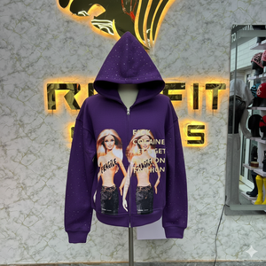 Sweat à capuche avec fermeture éclair le plus demandé, sweat à capuche imprimé en usine, sweats à capuche bon marché pour hommes, meilleure vente à la mode - Product Image 1