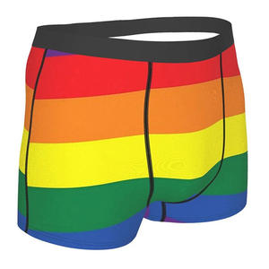 Ropa interior para hombre hecha a medida, de tiro medio, transpirable, estampado, secado rápido, sensación suave, tendencia de alta calidad - Product Image 2