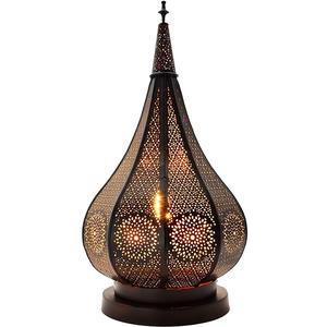 Linterna de Metal decorativa de estilo marroquí de diseño elegante para decoración del hogar, perfecta para decoración del hogar, fiestas y eventos, Mesa - Product Image 1