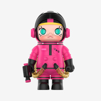 POP MART MEGA SPACE MOLLY 400%+100% Juego de Figuras de Doble Escala de Squid Game con Material de PVC, ABS y PC