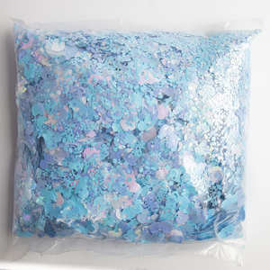 Sequin Confetti (nacarados nio màu hỗn hợp hình dạng) selanusa Mexico gói hàng loạt - Product Image 1