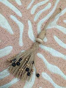 Perle Perlée Jute Clé Gland Nouveau Look Gland Porte-clés - Product Image 5