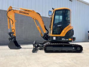 Original New Model 2023 Hyundai ROBEX 35Z-9A New Design Mini Excavators Second Hand Mini Excavator Machinery Digger for Sale - Product Image 4