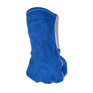 Guantes de Soldadura de Cuero Resistentes al Calor/Fuego y a Productos Químicos de 16 Pulgadas, Texturizados, Resistentes a Desgarros en Toda la Superficie, Transpirables y de Seguridad - Product Image 4