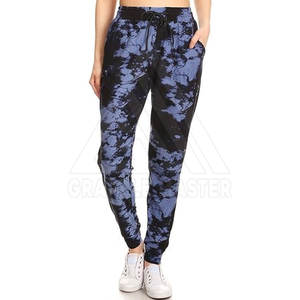 Pantalones de chándal de sublimación para mujer de la mejor calidad del fabricante profesional Características del sudor de estilo callejero Decoración de bolsillo Uso en el gimnasio - Product Image 1