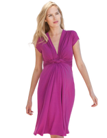 Robe longue décontractée de maternité grande taille pour adultes, col rond, manches longues, ceinture en dentelle à nouer, plumes, mousseline, été, logo brodé