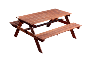 Juego de jardín de madera Melaleuca de granja duradera más vendida, comedor al aire libre, cómodo para la escuela, Villa, Hotel, patio, Parque - Product Image 1