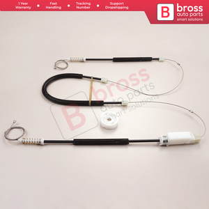 BWR1231 Kit de reparación de regulador de ventana lado trasero izquierdo para A5 S5 Coupe 2008-2013 Bross Auto Parts Made In Turkey - Product Image 3