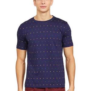 Conception de logo de broderie imprimée personnalisée à manches courtes col rond de qualité supérieure OEM personnalisé coton respirant été hommes t-shirts - Product Image 6