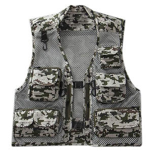 Gilet de chasse camouflage vert woodland double face personnalisé, gilet orange camouflage, gilet de chasse imperméable - Product Image 4