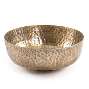 Bol de service moderne de luxe fait à la main, forme classique, finition dorée, métal, passe au lave-vaisselle, durable, plateaux à chocolat haut de gamme - Product Image 3