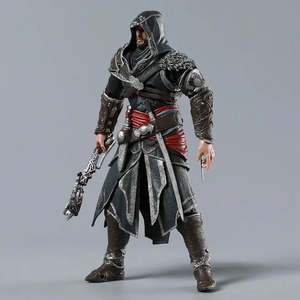 Nouvelle Figurine en Résine 1:6 Articulée Assassin's Creed Ezio OEM Accessoires Anime Personnalisés pour Collection et Décoration - Product Image 3