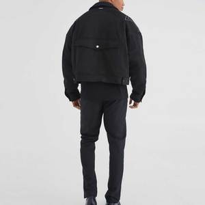 Service OEM/ODM Veste en daim pour hommes avec logo personnalisé Veste en cuir suédé pour hommes douce au toucher, chaude et confortable pour l'hiver Veste en cuir suédé pour hommes - Product Image 5