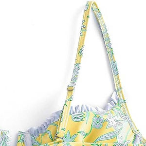 Conjunto de Bikini de 2 Piezas Ligero para Mujer, Transpirable, de Alta Calidad, con Logotipo y Colores Personalizados, Estampado Frontal, 100% Poliéster, Secado Rápido - Product Image 4